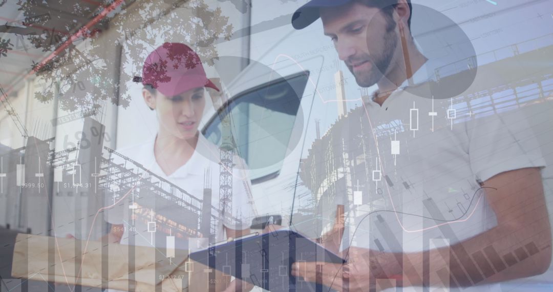 Global Shipping and Financial Data Teamwork Representation