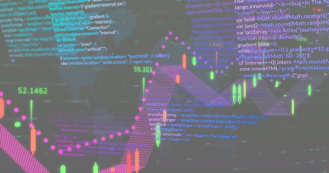 Global Data Processing and Analytics on Dark Background