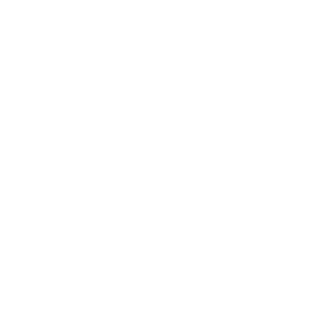 Seamless White Geometric Circle and Star Pattern on Transparent Background