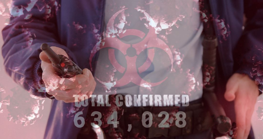 Pandemic Outbreak Emergency Concept with Rising Confirmed Cases