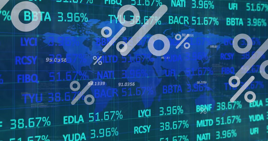 Global Data Analysis Concepts with Digital Interface Over Map