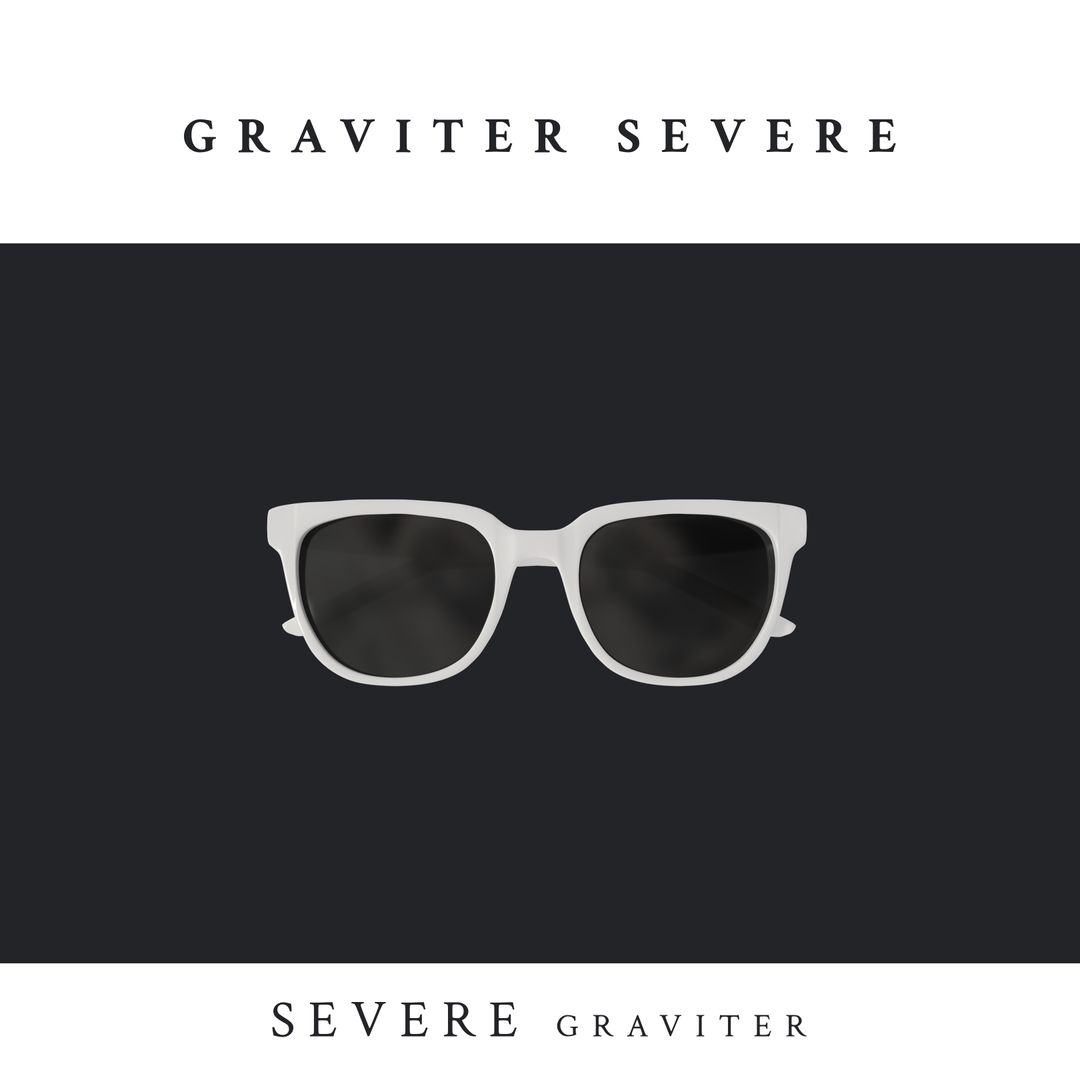 Minimalist Sunglasses on Dark Background for Branding