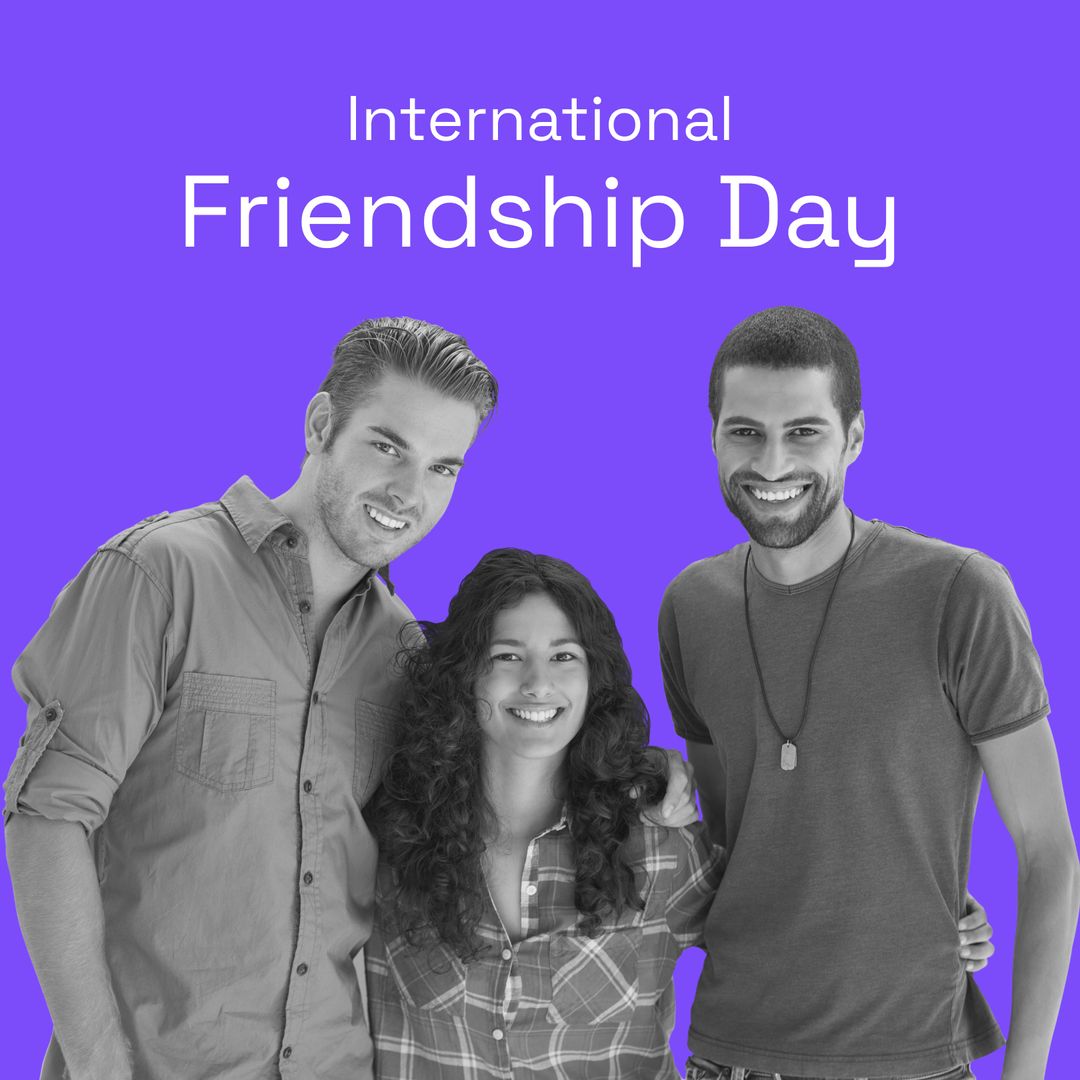 Celebrating International Friendship Day with Smiling Friends