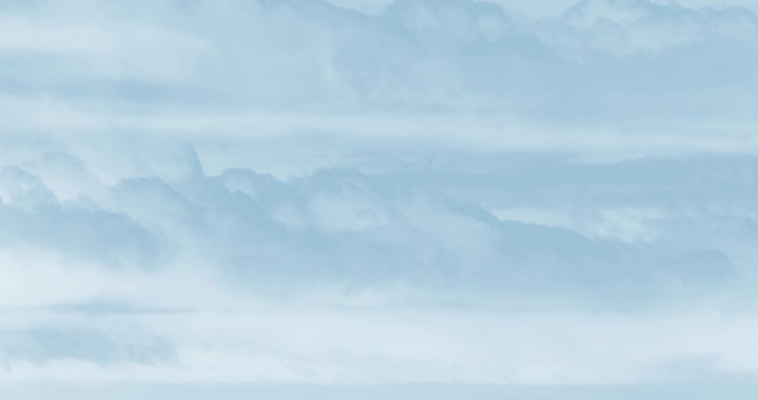 Serene Blue Sky with Soft White Clouds for Relaxation