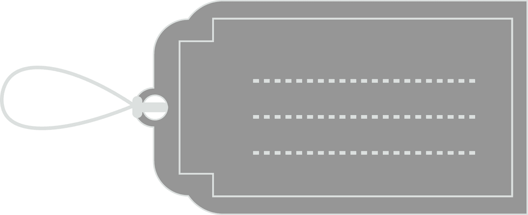 Transparent Background Gray Tag Vector with Copy Space - Download Free Stock Images Pikwizard.com