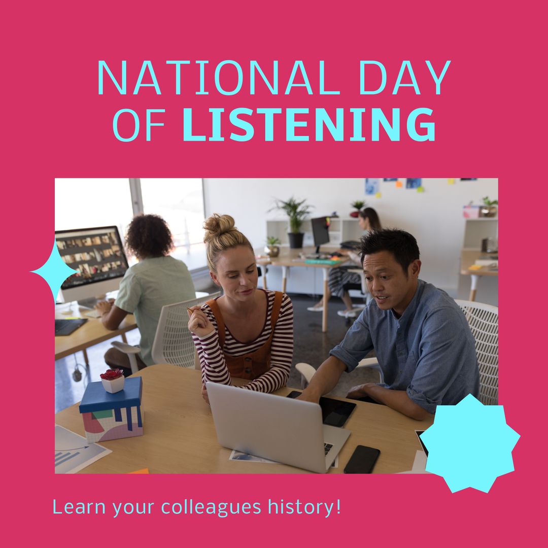 Celebrating National Day of Listening in a Collaborative Office Environment