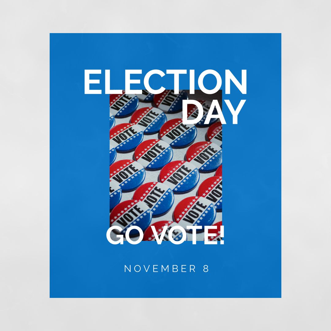Election Day Reminder with Vote Buttons