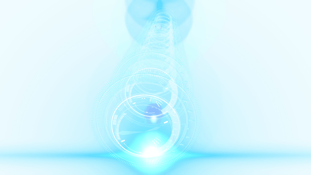 Digital Technology Scopes on Transparent Background