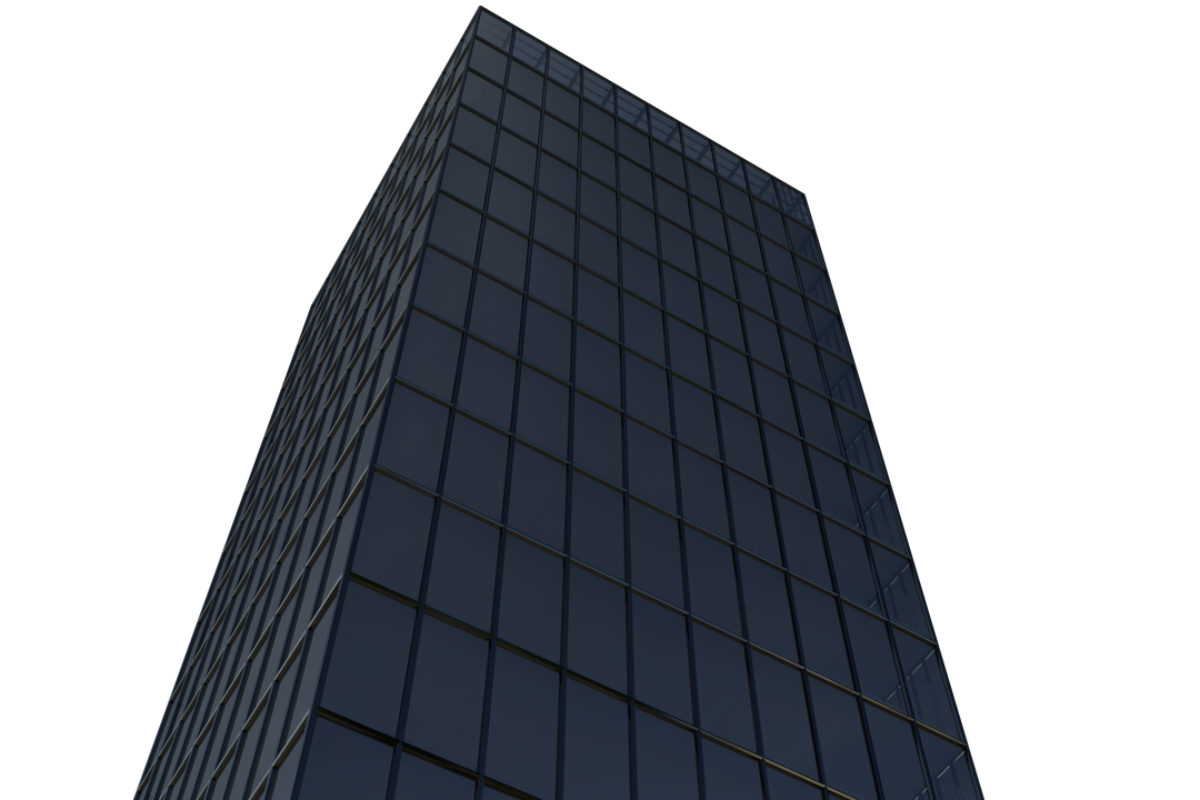 Transparent Modern Skyscraper Viewed from Ground Angle - Download Free Stock Images Pikwizard.com