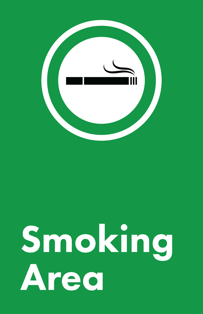 Transparent Icon for Smoking Area with Green Background - Download Free Stock Images Pikwizard.com