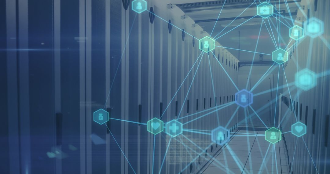 Secure Data Network Connections in Server Room