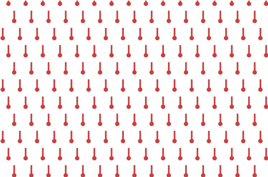 Red Abstract Pattern Thermometer Icons Transparent Background