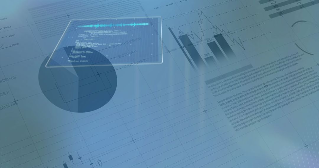 Digital Interface with Financial Analytics and Data Processing