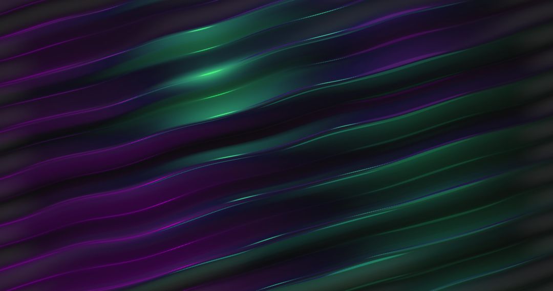3D Multicolored Liquid Wave Motion in Abstract Design