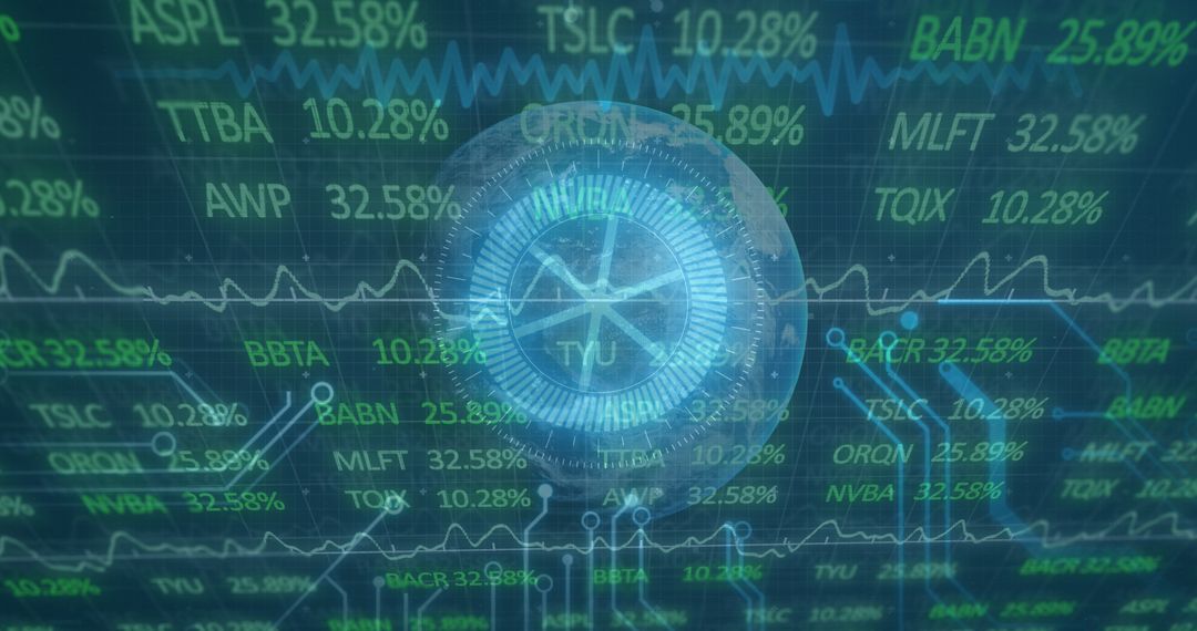 Digital Stock Market Data with Global Connections