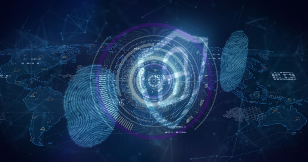 Digital Interface with Security Lock and Global Connectivity