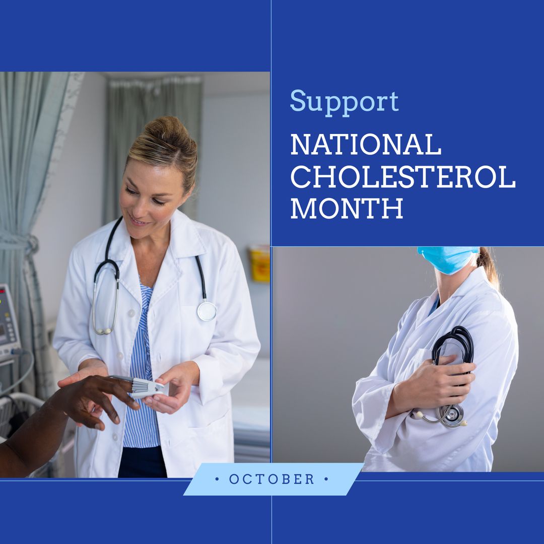 National Cholesterol Month Campaign Featuring Healthcare Professionals