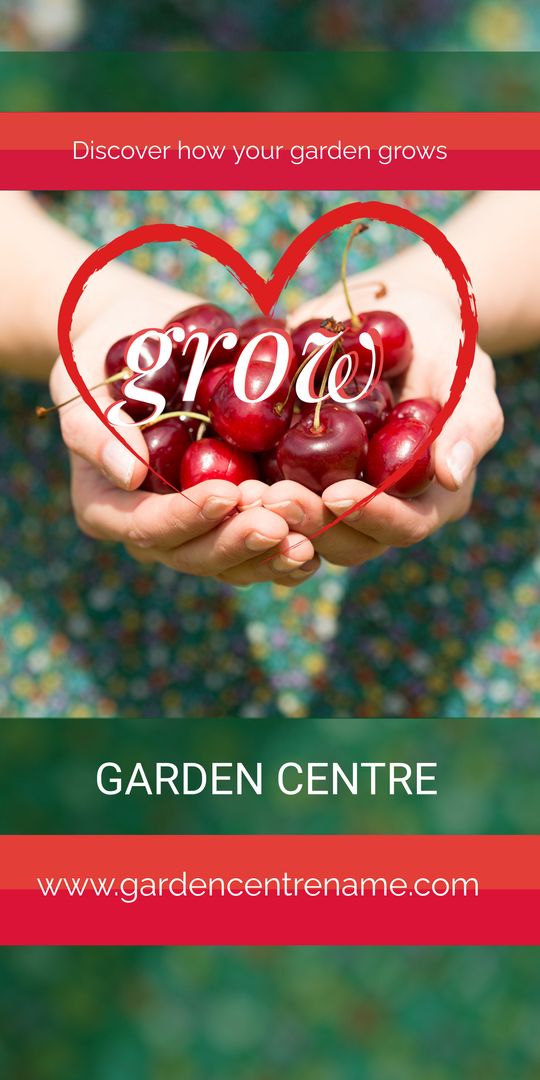Cherry Harvest Symbolizing Growth and Sustainability for Garden Center