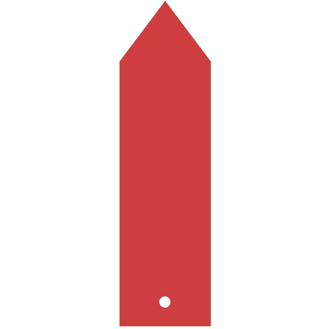Red Transparent Tag with Hole for Message Display - Download Free Stock Images Pikwizard.com