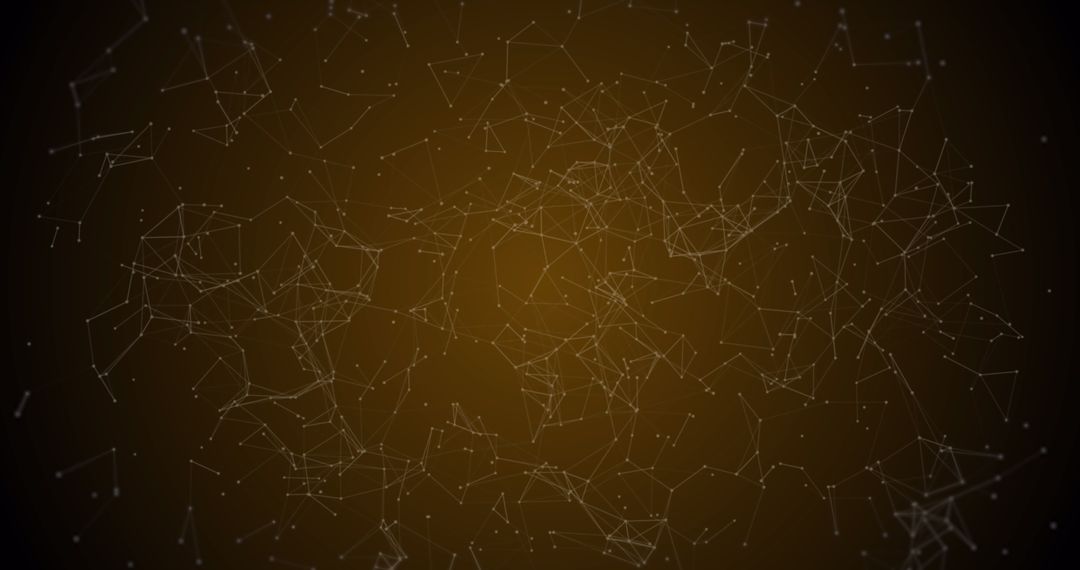 Digital Network of Bitcoin Symbols and Circuitry