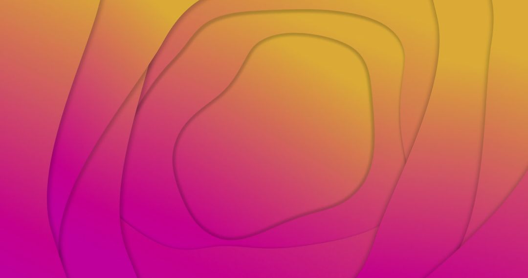 Vibrant Gradient Abstract with Organic Spiral Lines