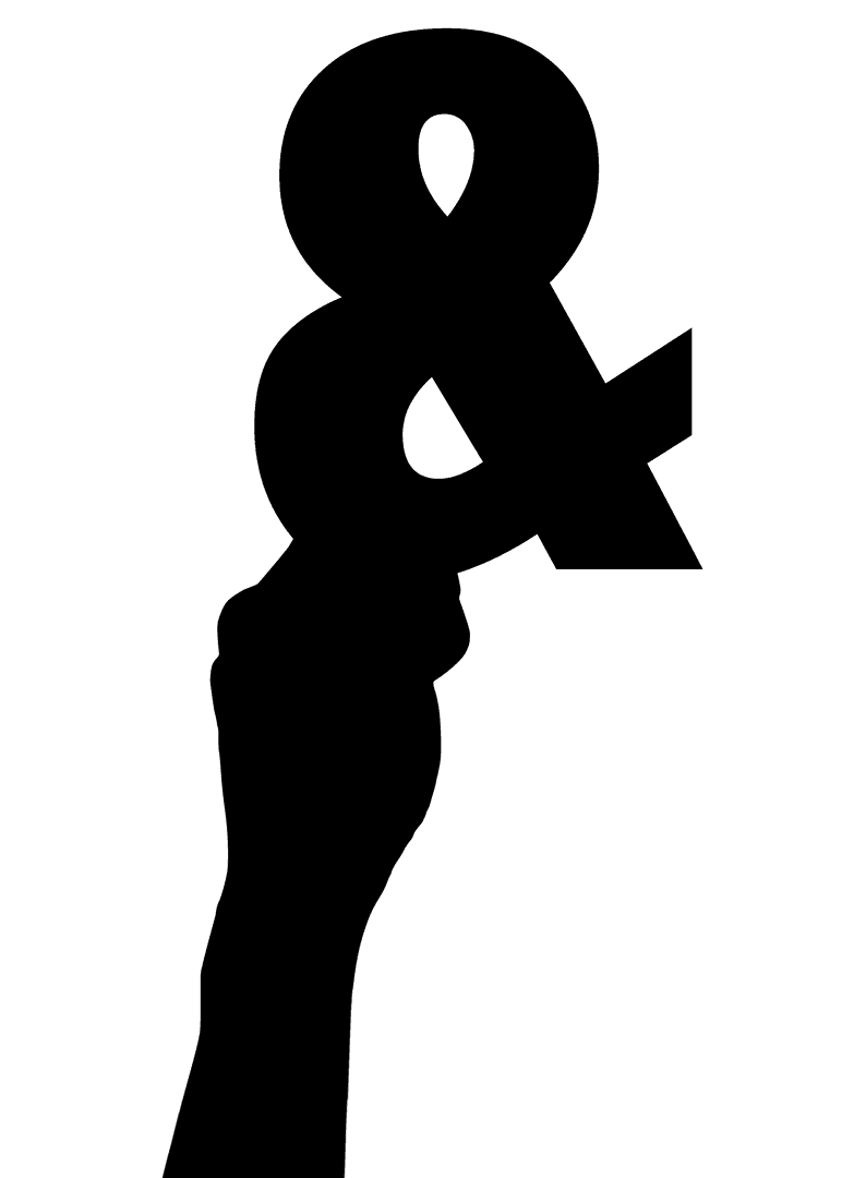 Transparent Digital Illustration of Hand Holding And Symbol