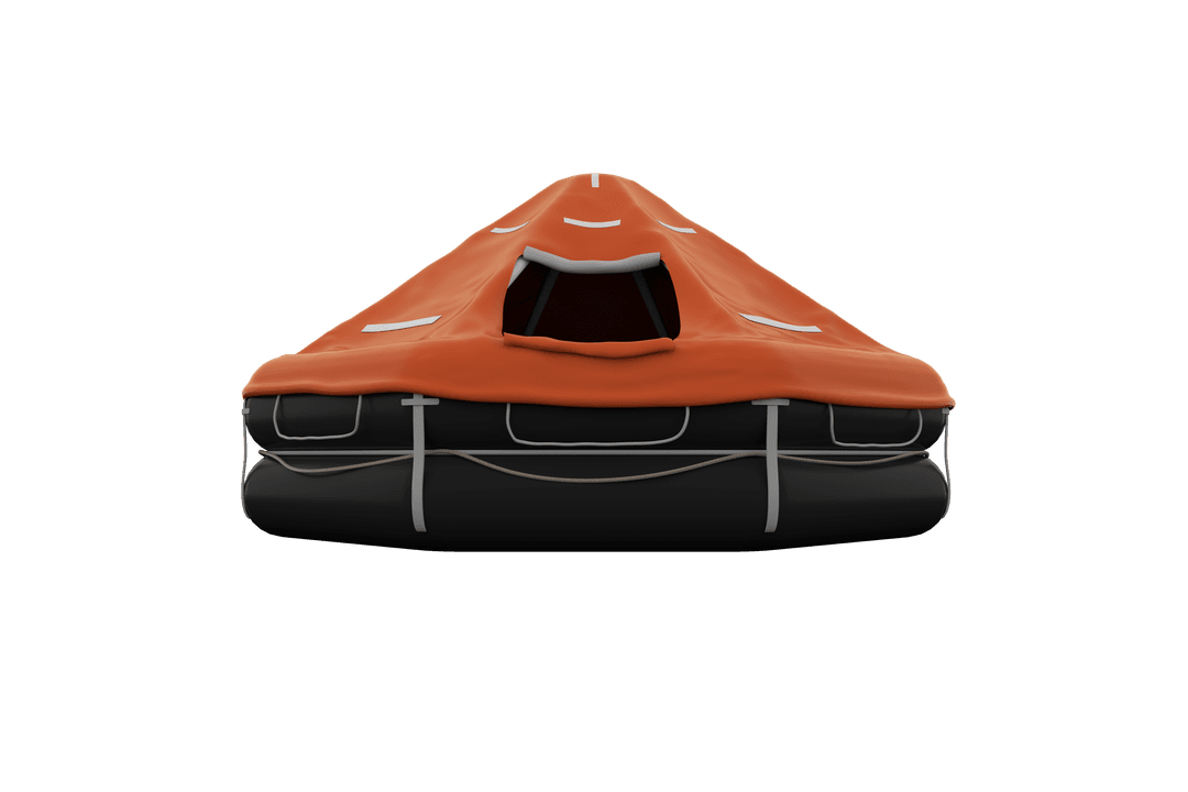 Secure Survival Tent on Transparent Background