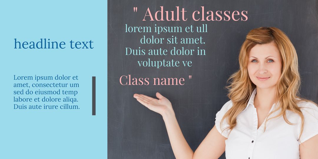 Instructor Presenting Educational Workshop Opportunity