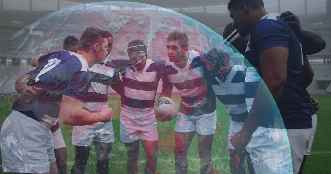 Rugby Team Strategy Formation with Global Networking Concept