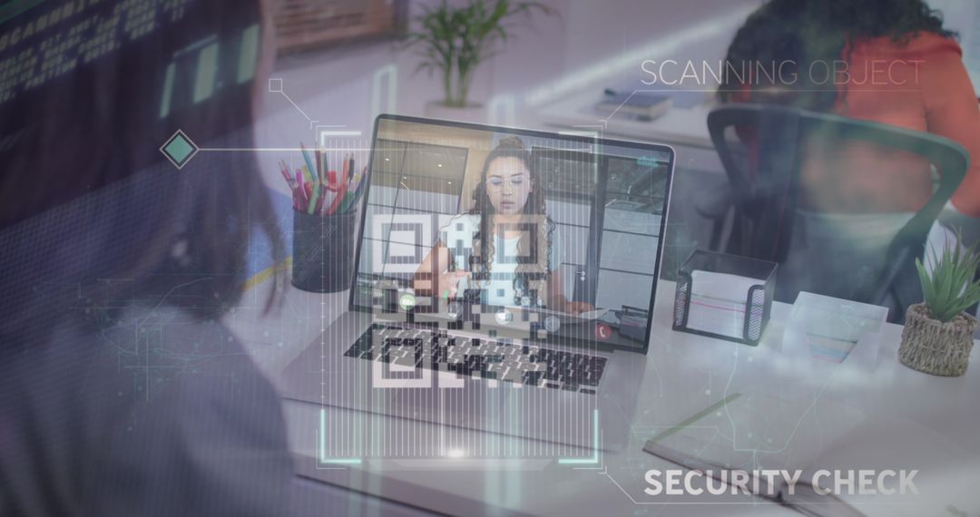 Technology and Security Interface with Collage Filter in Office