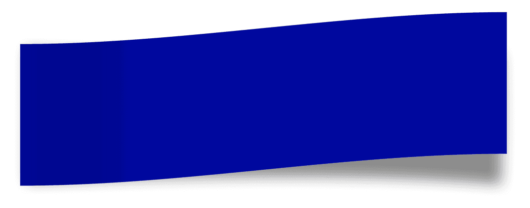 Blank Blue Transparent Adhesive Note Ready for Custom Text