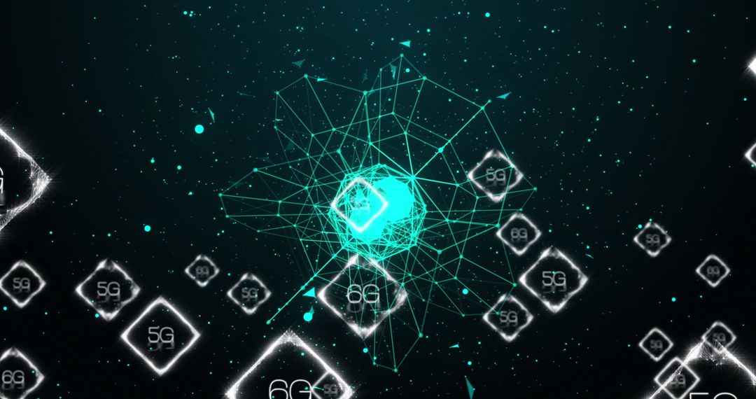 Futuristic 6G Connectivity Expanding Digital Networks