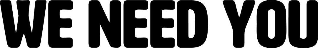 Transparent Sign We Want You Arrow Design Graphic