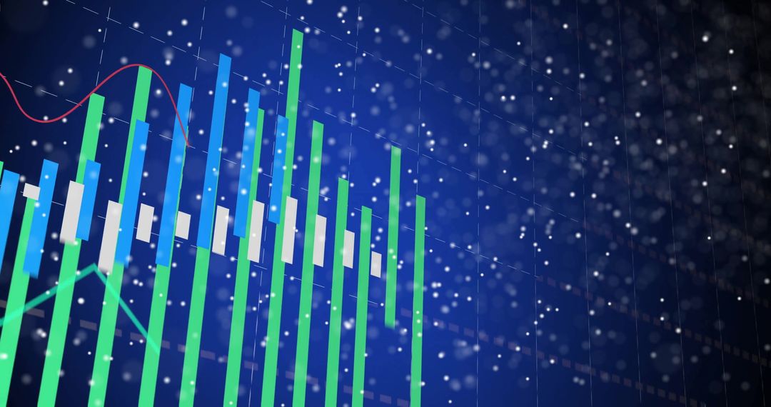 Digital Data Visualization with Abstract Bar Graphs