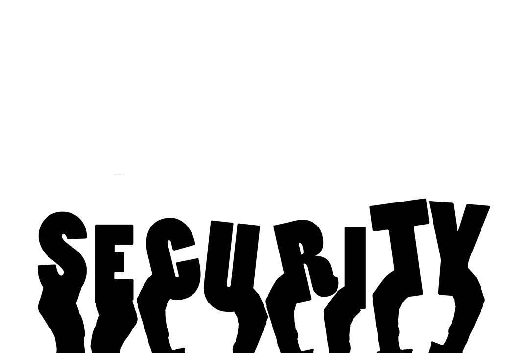 Transparent Hands Holding Security Text PNG Scroll