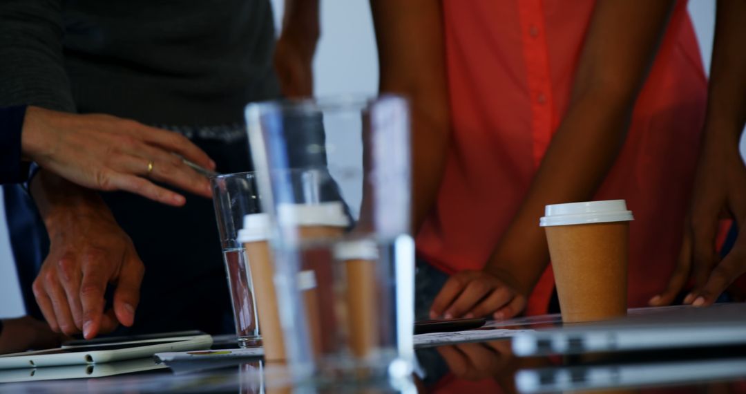 Collaborative Meeting with Focus on Workshop Essentials