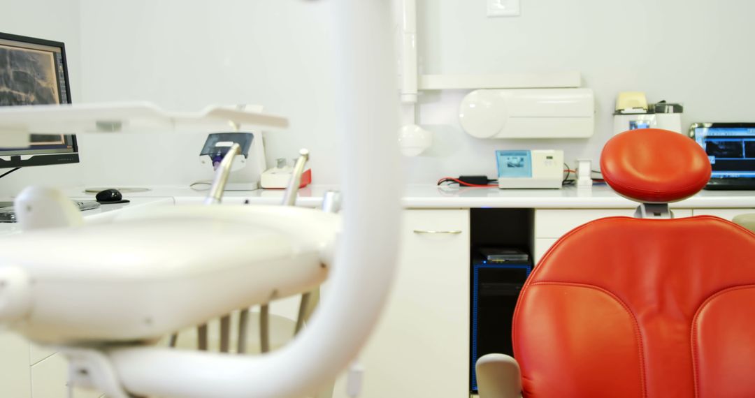 Modern Dental Office Interior with Equipment and Chair - Free Images, Stock Photos and Pictures on Pikwizard.com