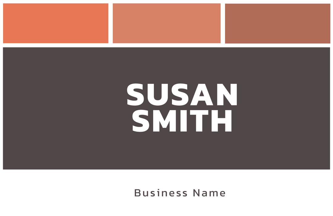 Minimalist Business Card Template for Personal Branding - Download Free Stock Templates Pikwizard.com