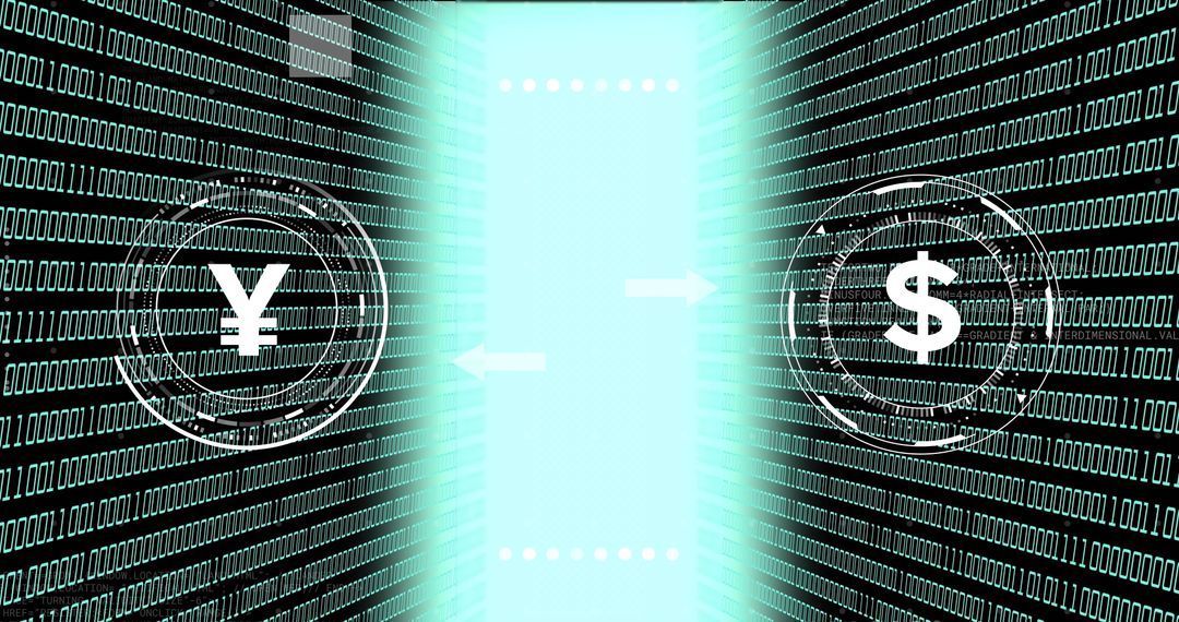 Binary Tunnel with Yen to Dollar Currency Exchange Symbols