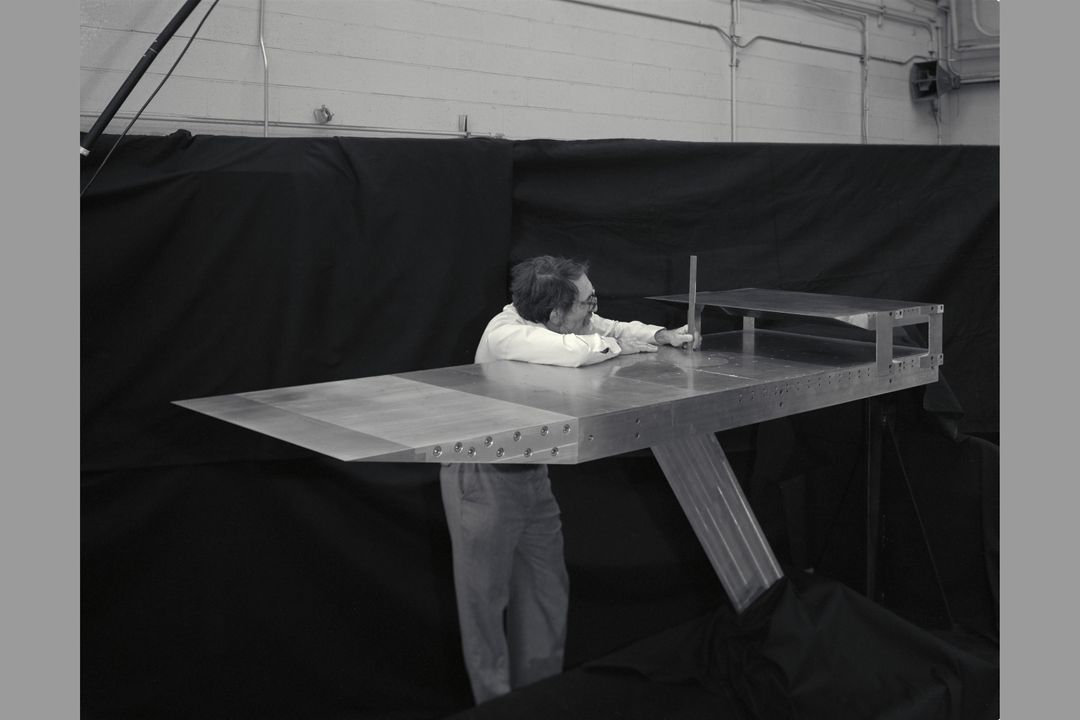 Engineer Working on Hypersonic Test Model in Laboratory - Free Images, Stock Photos and Pictures on Pikwizard.com