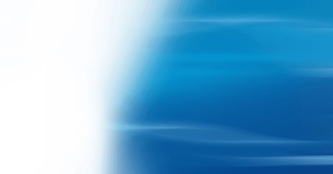 Abstract Blue Fluid Shapes on Transparent Background
