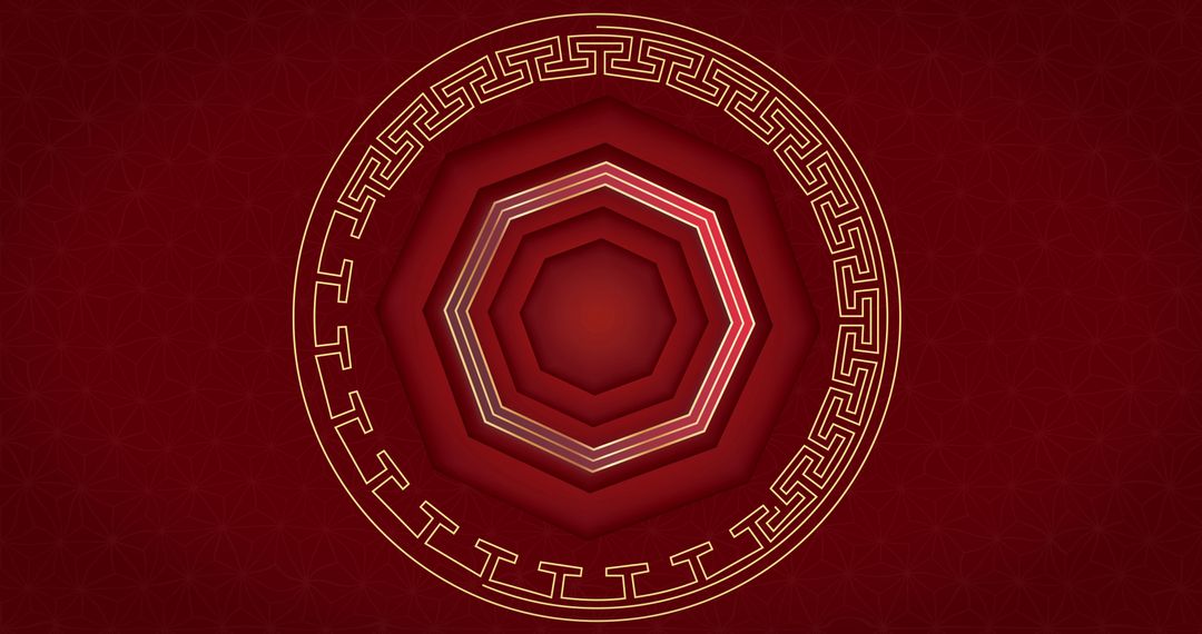 Elegant Chinese New Year Red Lantern Design