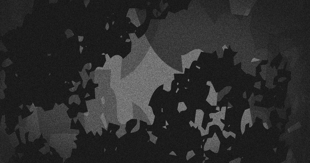 Dynamic Abstract Shapes in Monochrome Motion