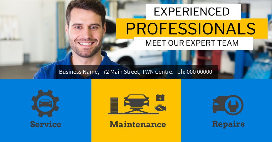 Experienced Mechanic Promoting Automotive Service and Reliability