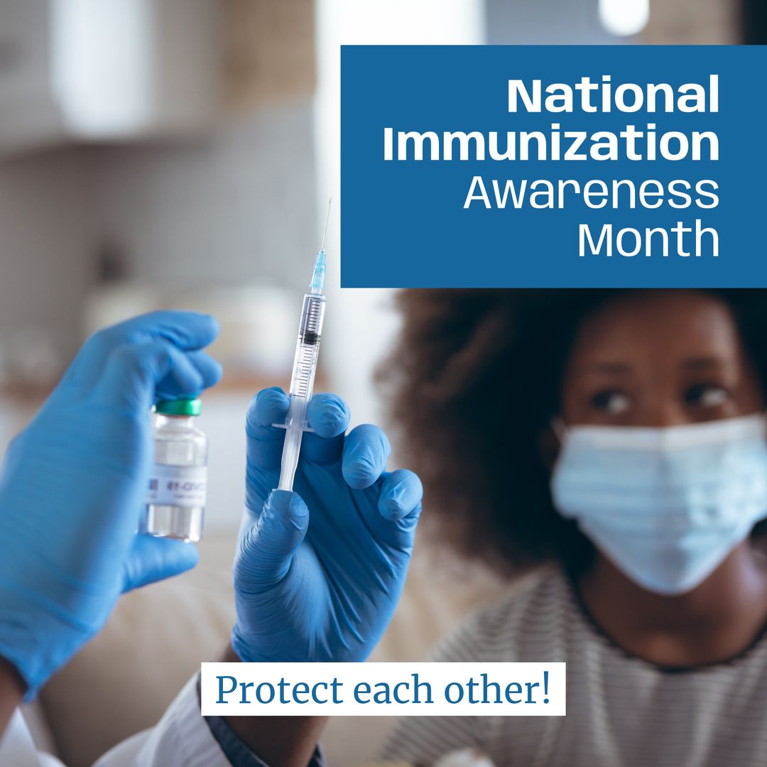 National Immunization Awareness Campaign with Child Healthcare - Download Free Stock Templates Pikwizard.com