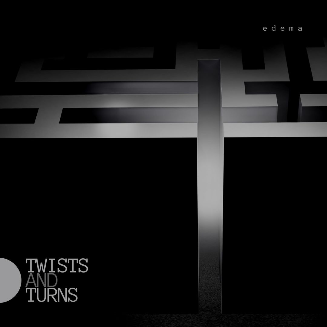 Innovative Album Cover with Abstract Maze Design