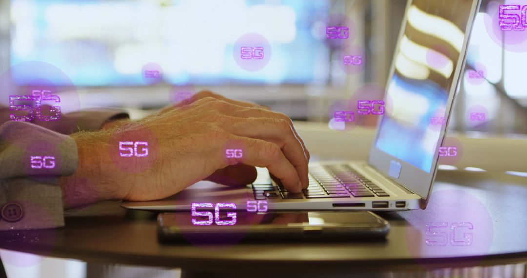 5G Technology Advanced Digital Transformation Concept