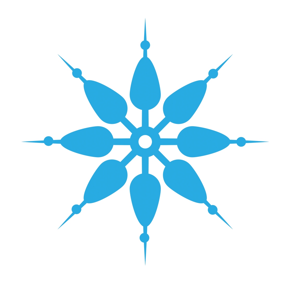 Intricate Digital Blue Snowflake Design on Transparent Background - Download Free Stock Images Pikwizard.com