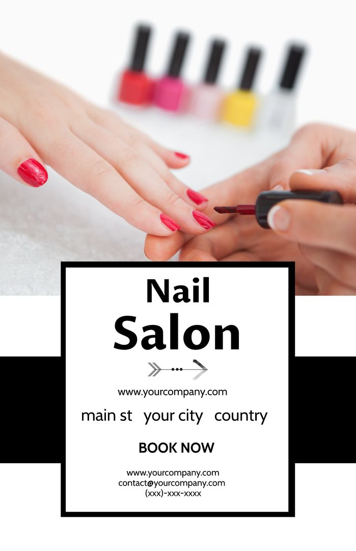 Elegant Manicure Session at Nail Salon With Precise Care - Download Free Stock Templates Pikwizard.com