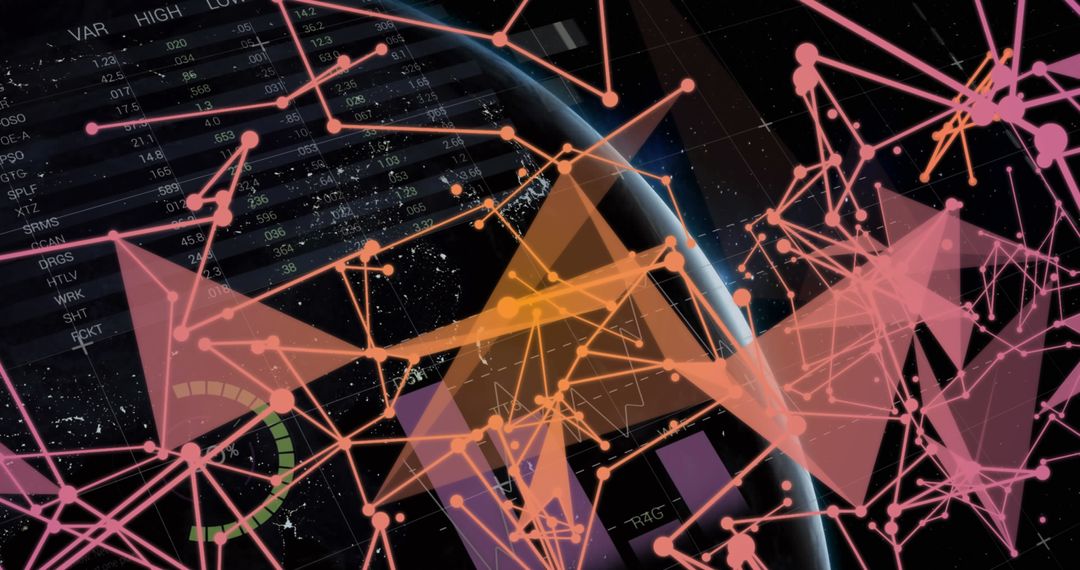 Digital Connections and Data over Globe